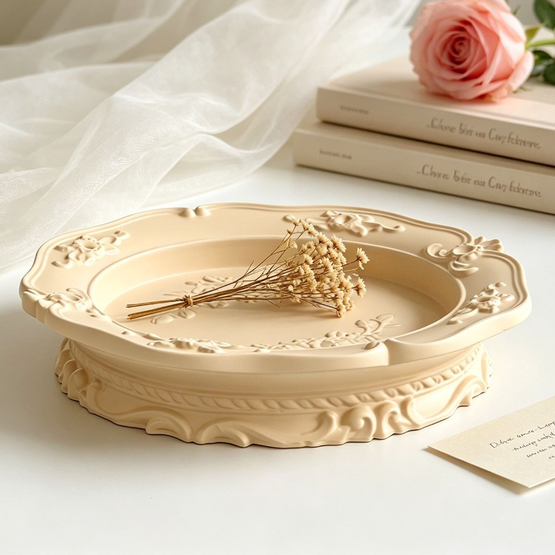 Soap Making Kits - Elegante Stampo in Silicone con Pizzo
