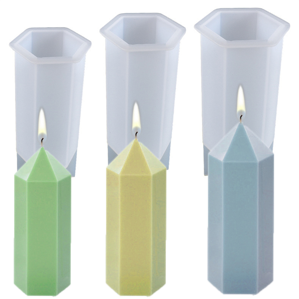 Soap Making Kit For Beginners - Stampi per candele a colonna esagonale