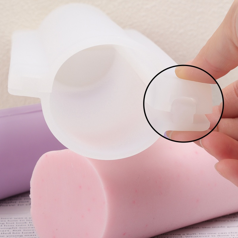 Soap Making In Home - Stampo in Silicone a Colonna Lunga