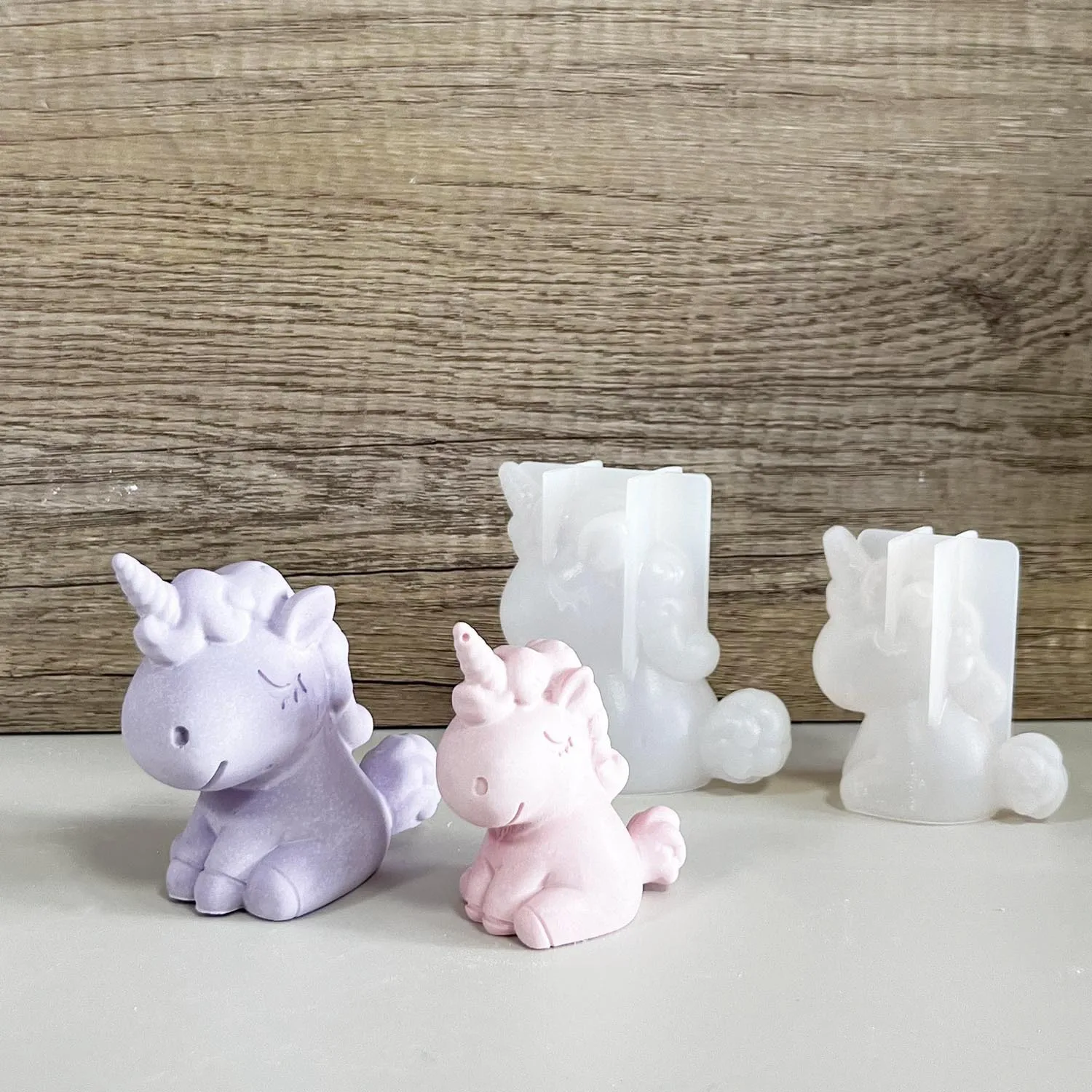 Soap Mold Silicone Loaf - 3D geometrica in silicone unicorno gatto
