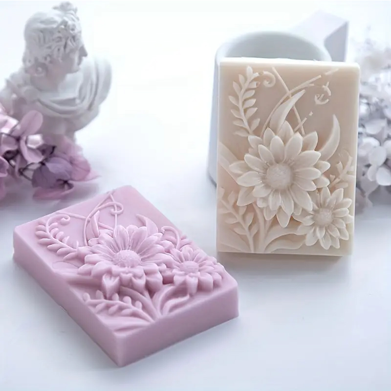 Soap Making Kit For Beginners - Stampo in silicone per sapone quadrato