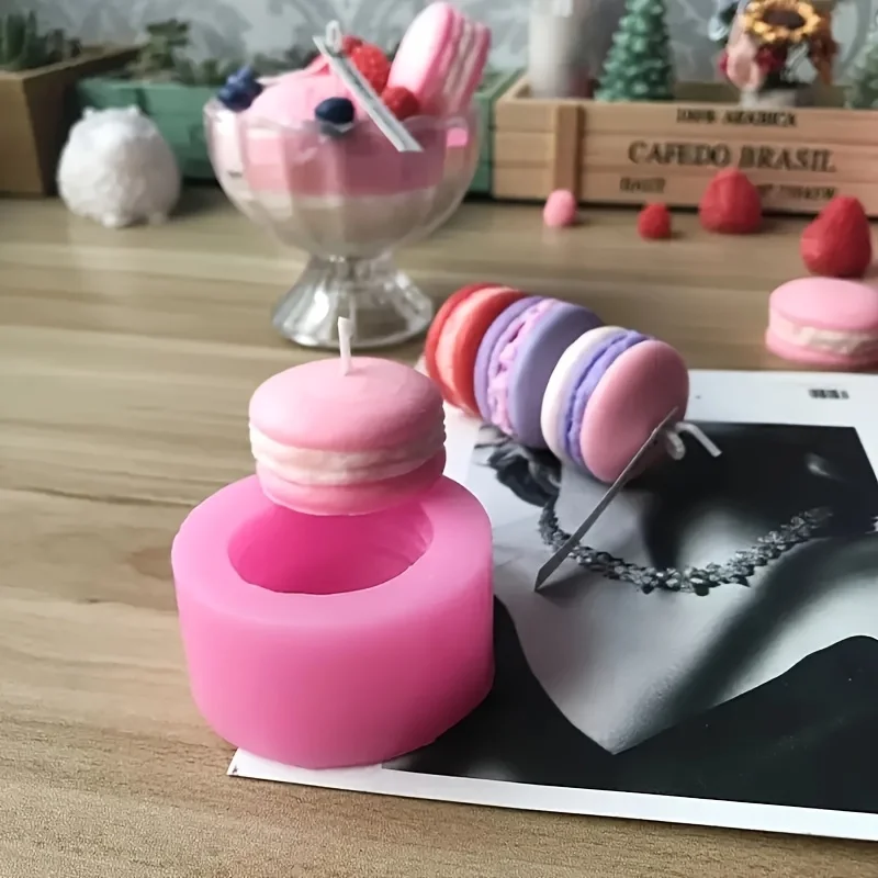 Soap Making Liquid - Simulazione fai-da-te Macaron Stampo in silicone