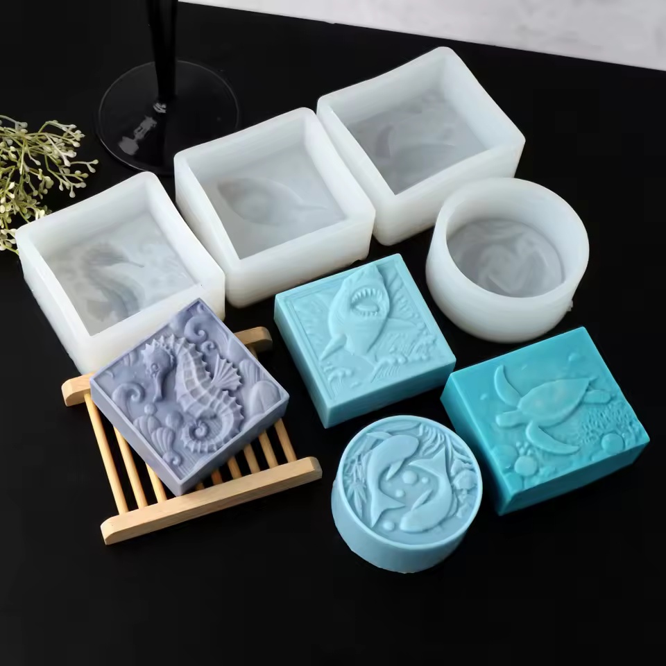 Soap Making In Home - Stampo in Silicone 3D a Forma