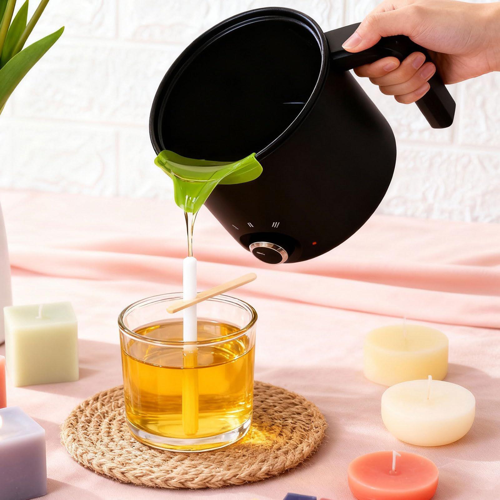Soap Making Pot - Scioglitore di Cera per Candele 1.5L,