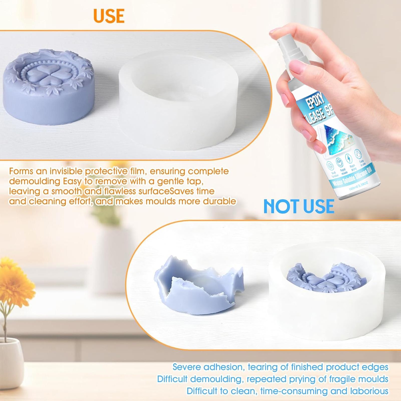 Spray Antiaderente al Silicone - Soap Mold Silicone Loaf recensione e prezzo