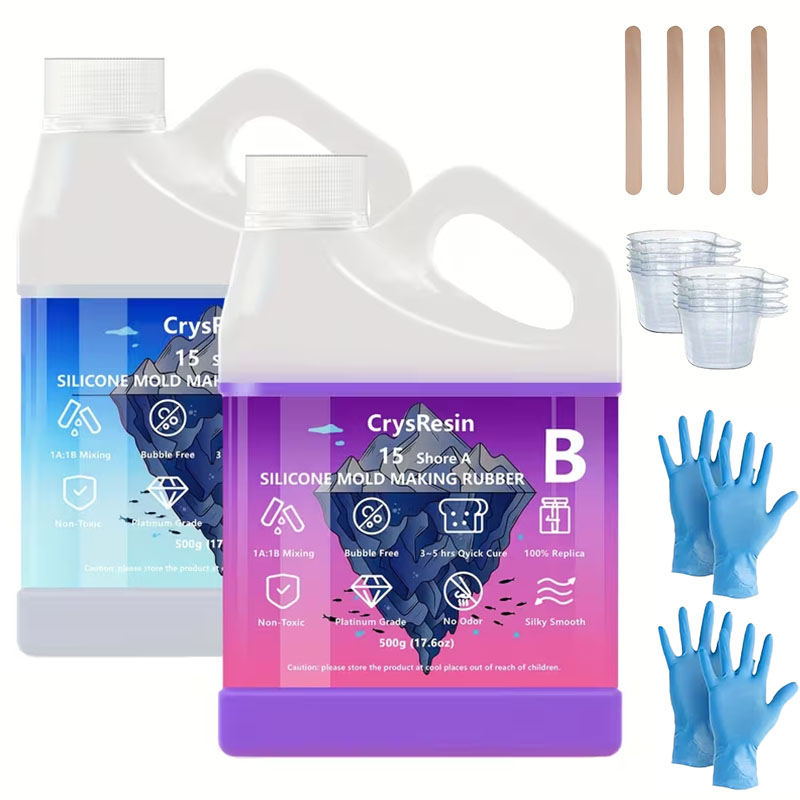 2 Flaconi da 500ml di Silicone - Soap Making Liquid recensione e prezzo