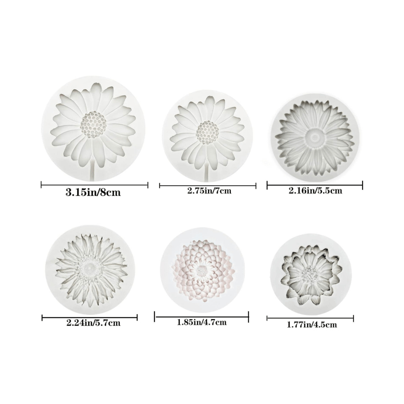 6 pezzi, stampo in silicone a  - Soap Making Kits recensione e prezzo