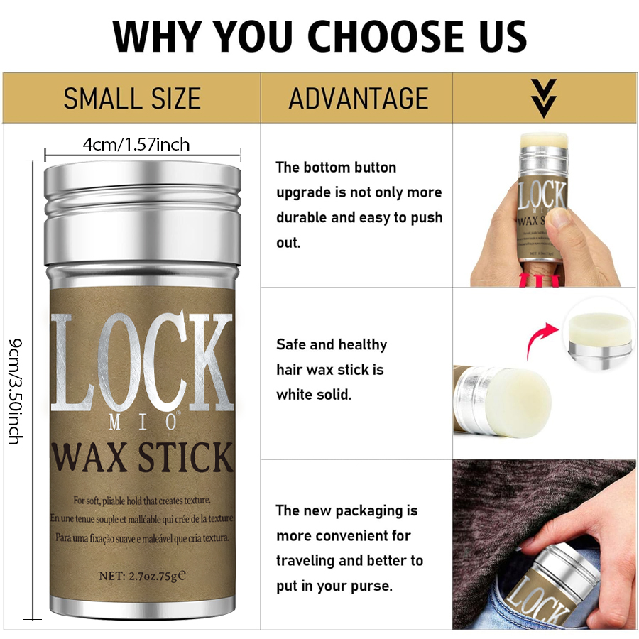 LOCKMIO Bastoncino di cera Oli - Coconut Oil Refined recensione e prezzo