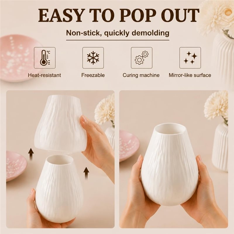Stampo in argilla flessibile I - Soap Making Pot recensione e prezzo