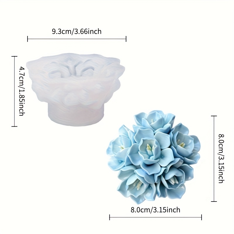 1 stampo in silicone per cande - Soap Making Kits recensione e prezzo