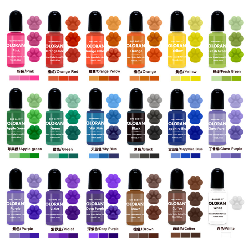 20 colori Candela Coloranti Ca - Soap Making Liquid recensione e prezzo